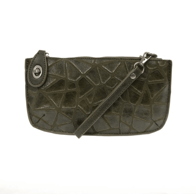 Geo Print Crossbody Wristlet by Joy Susan L8077 - Robin Boutique-Boutique 