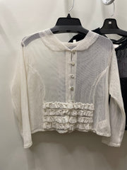 Breezy Ruffle Cardigan