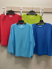 Cool Breeze Sundown Loopy Terry Pullover by Escape