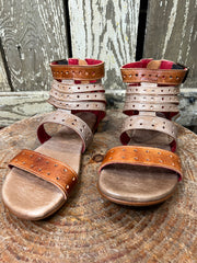 BedStu Leather Artemis Gladiator Sandals