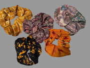 Nepalese Silk Scrunchie Hair Bands Robin Boutique