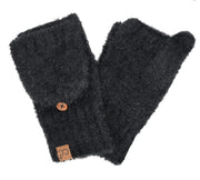Metallic Eyelash C.C. Beanie Convertible Mittens MTC0118