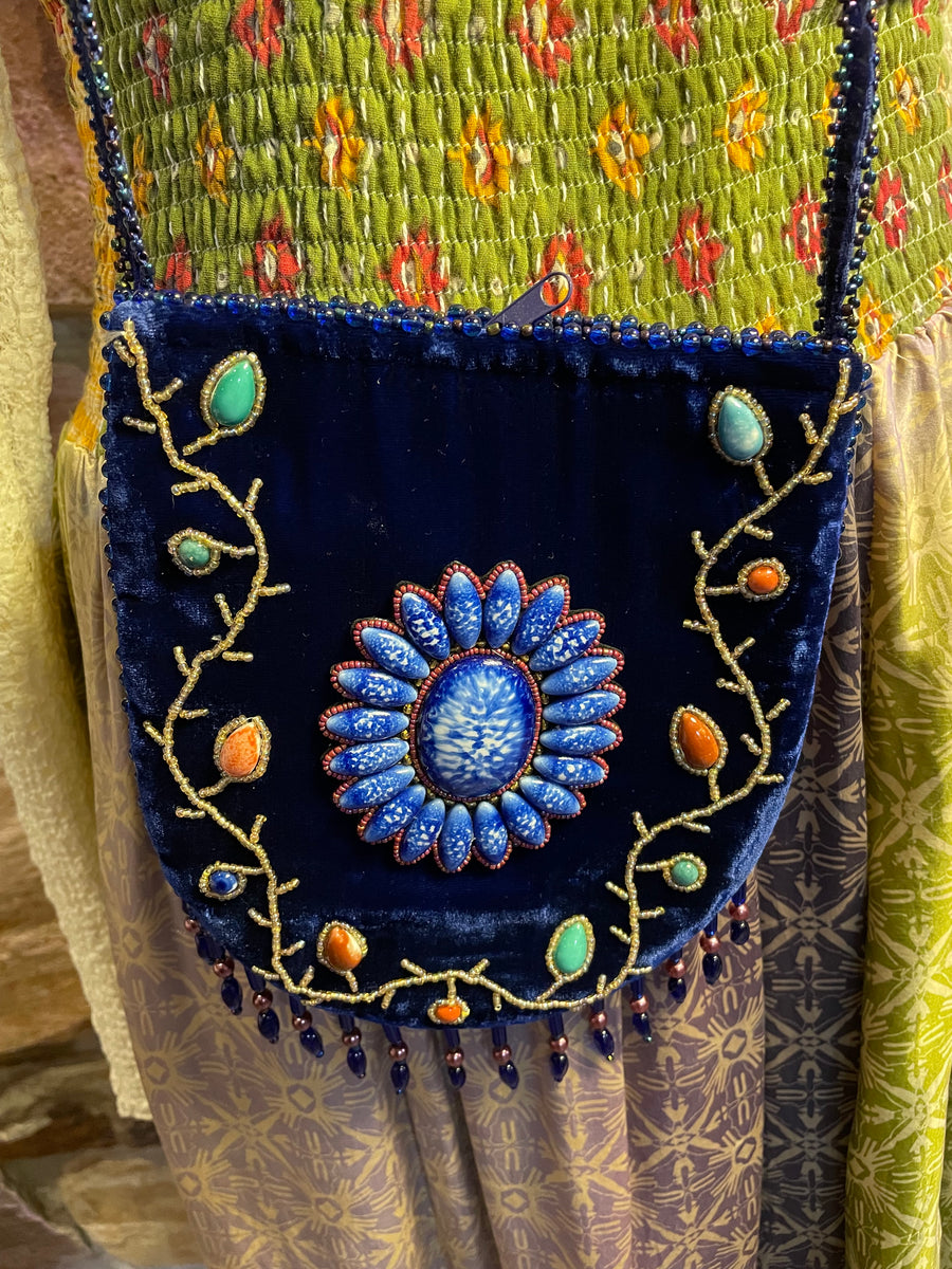 Velvet Crossbody Purse