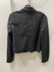 Shrunken Suede Button-Up Shirt by Hidden Jeans