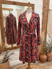 Patrona Coat in Jardinier Print by Effie's Heart