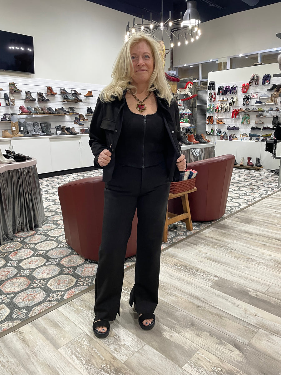 Ella High Rise Suede Jean by Hidden Jeans