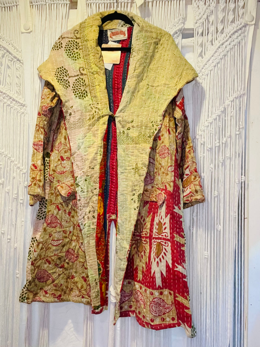 Koverlet Nomad Coat by Kantha Bae Robin Boutique