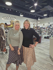 Sojourn Skirt in Luna Moth Print by Effie's Heart