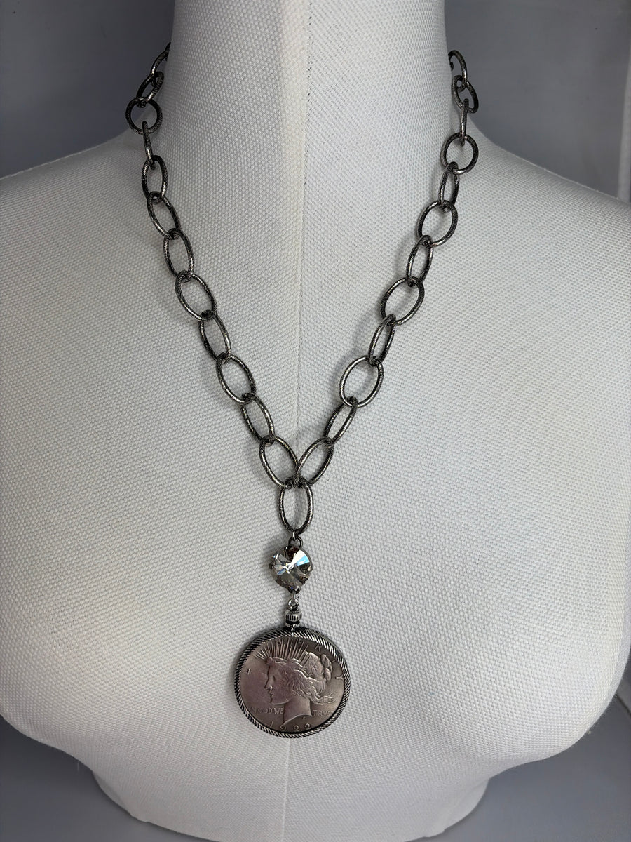 Coin Medallion Necklace