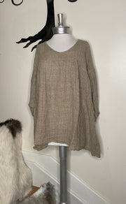 Linen Stripes Tunic by The Paper Lace