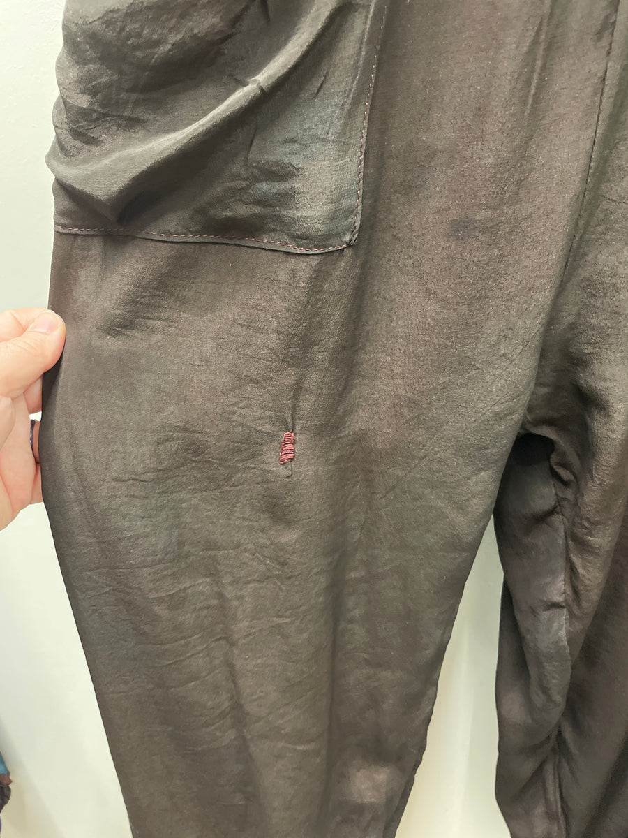 Silk Sari Jogger Pant #09 by Kantha Bae