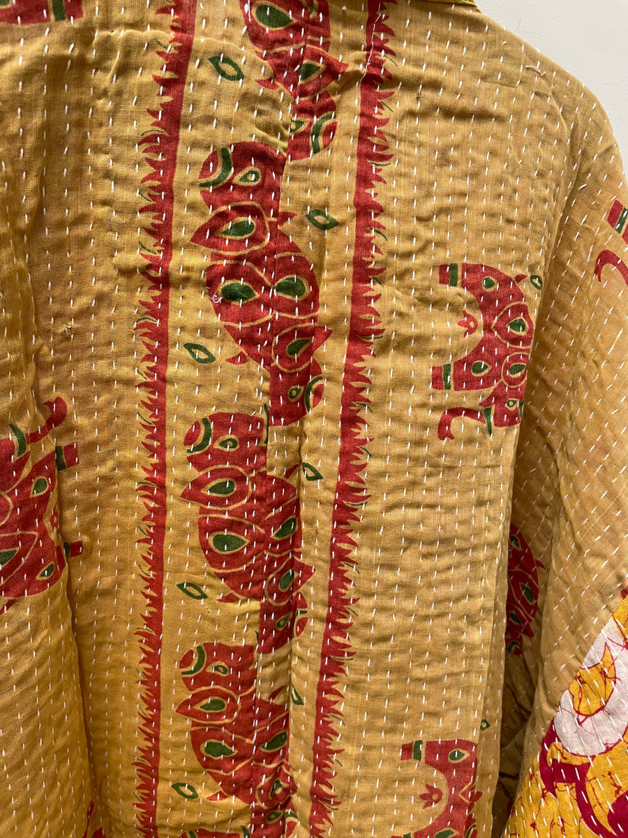 Additional view of Kantha Blazer #08 by Kantha Bae from Robin Boutique.