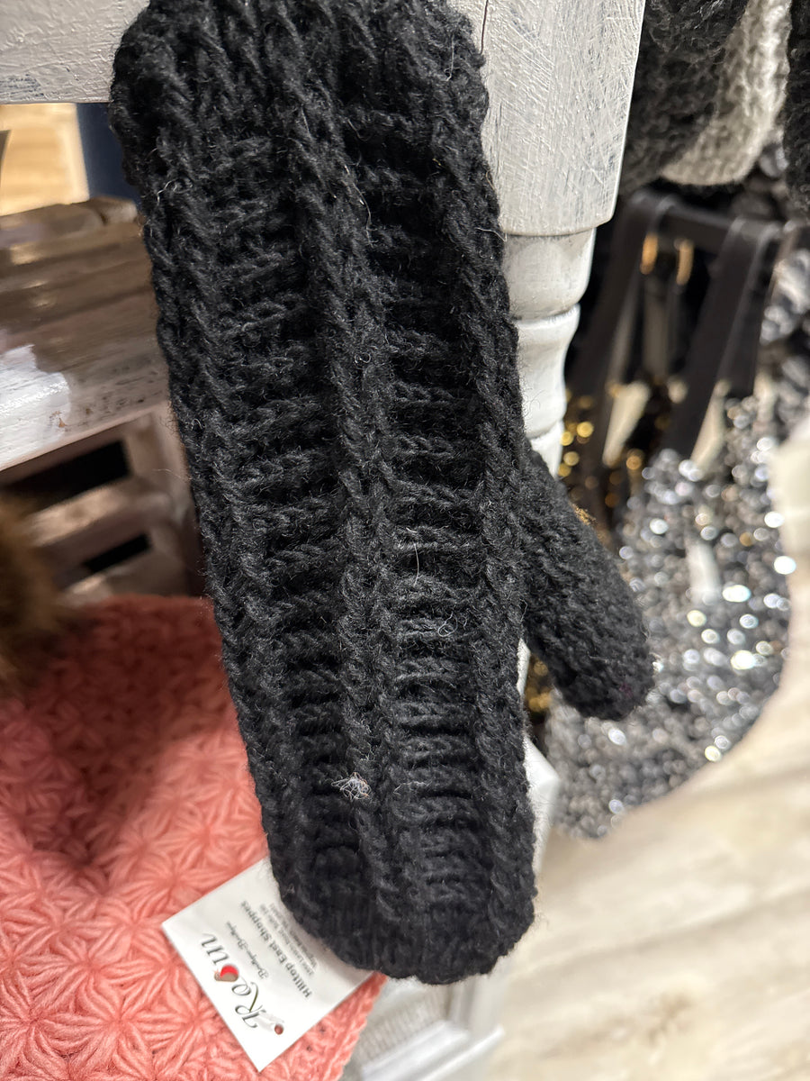 Brecken Knit Handwarmers or Mittens By Many Hands