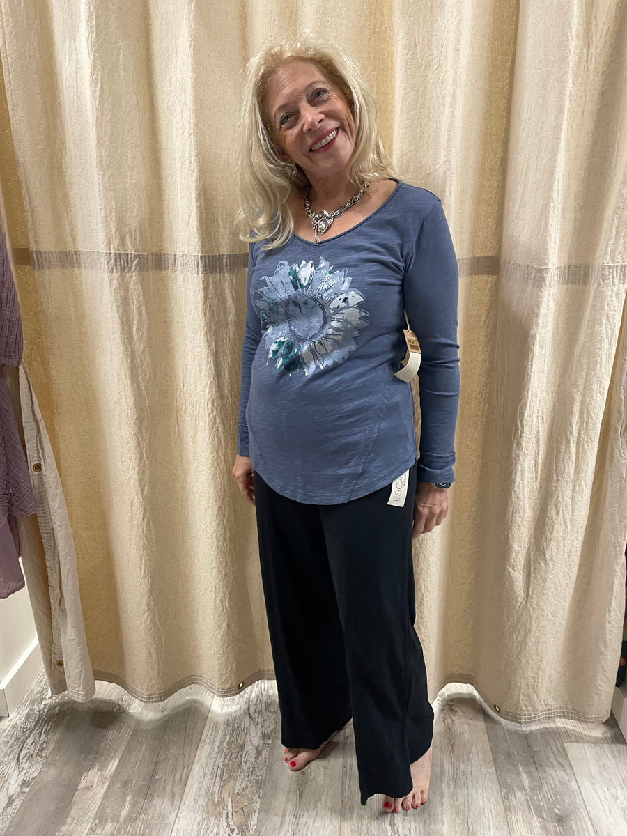 Destination Sunflower Laid Back Tee by Escape