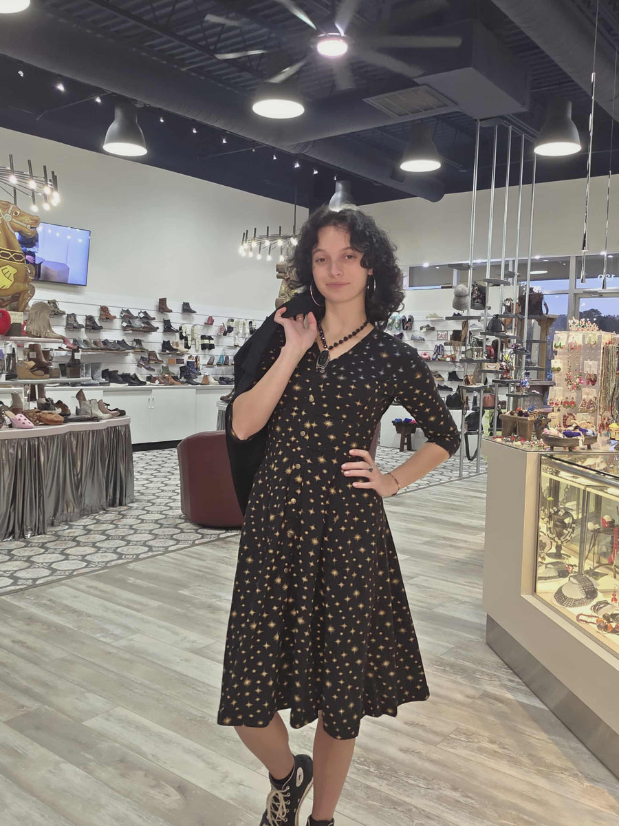 Clare Dress in Twinkle Print by Effie's Heart