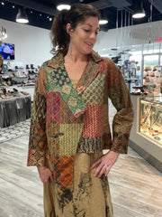 Wanderlust Patchwork Blazer by The Paper Lace