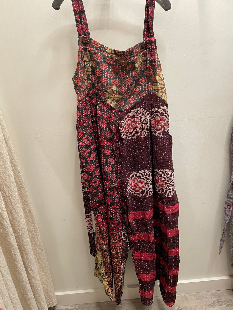 Pareo Kantha Crossroad Overalls #165 by Kantha Bae from Robin Boutique.