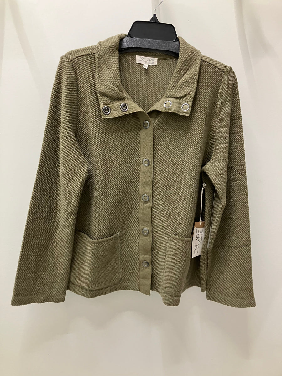 Loopy Terry Snappy Jacket by Escape