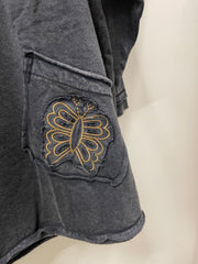 Flutter Patch Sweatshirt by Paper Lace