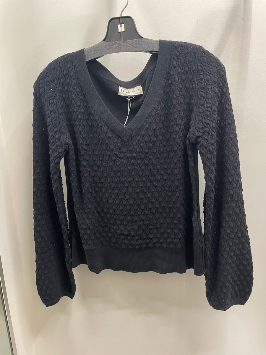 Harlow Sweater in Black by Effie's Heart