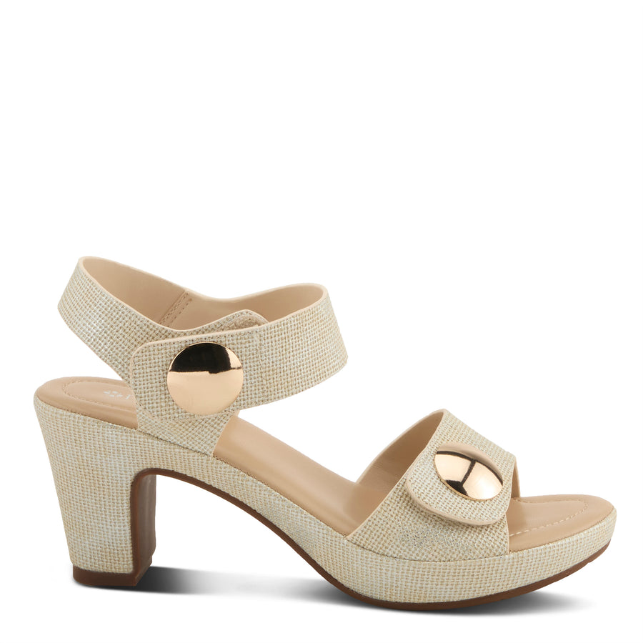 Patrizia Dade-Woven Sandal Heels
