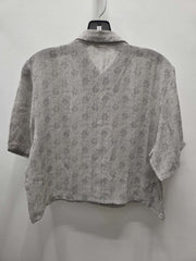 Reworked Flowy Crop Button Down #127