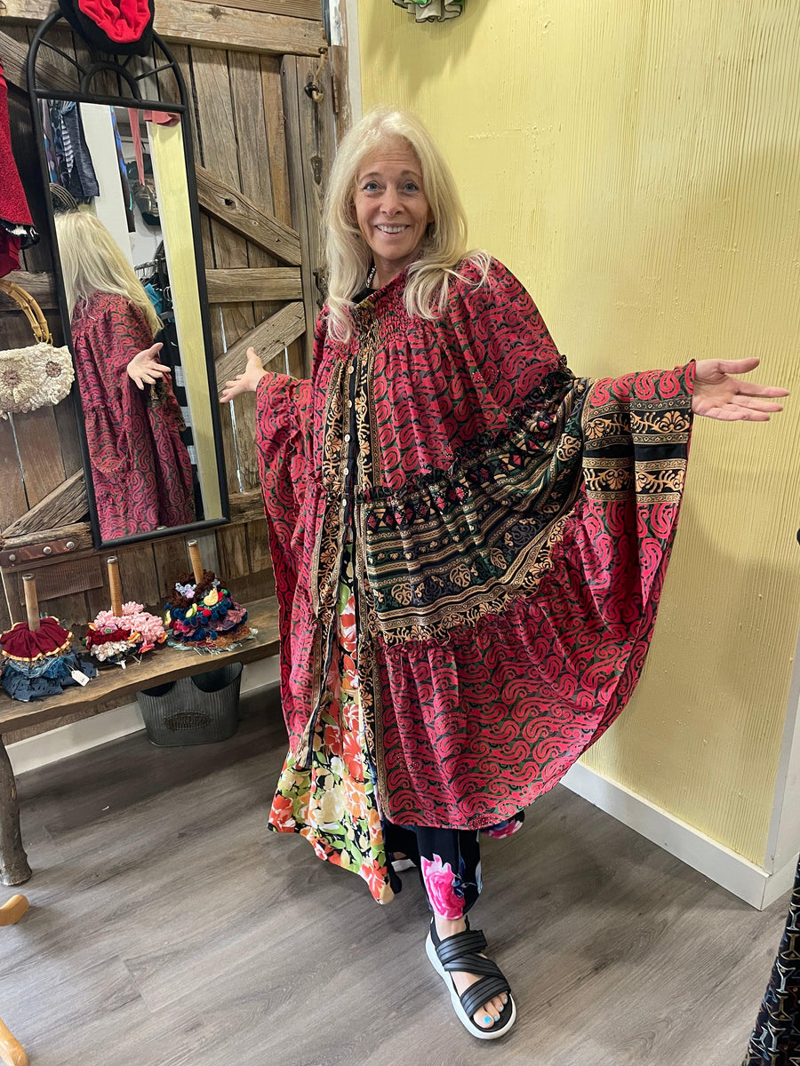 Monarch Maxi Skirt by Kantha Bae One Size - Robin Boutique-Boutique 