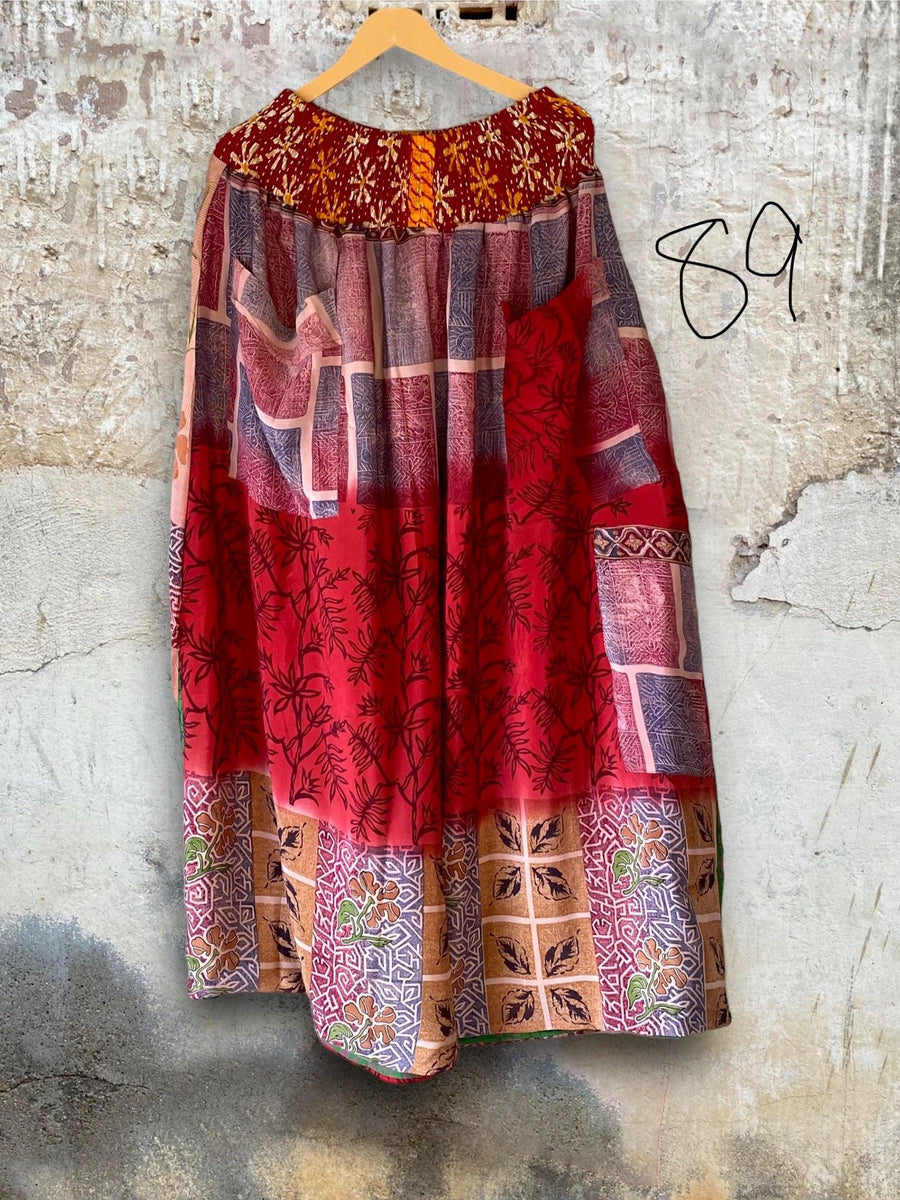 Silk Synergy Side Slit Pants by Kantha Bae - Robin Boutique-Boutique 