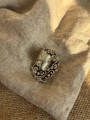 Moonlit Garden Moonstone Adjustable Ring by Tara Gasparian