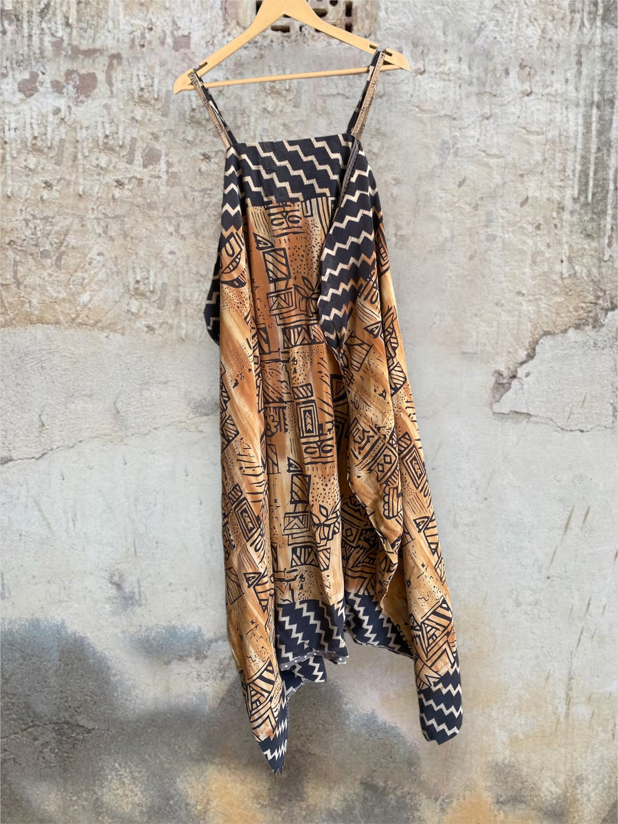 Duality Silk Gonna Shine Maxi Dress #118 by Kantha Bae