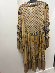 Crepe Silk Rhiannon Duster Dress #261 by Kantha Bae