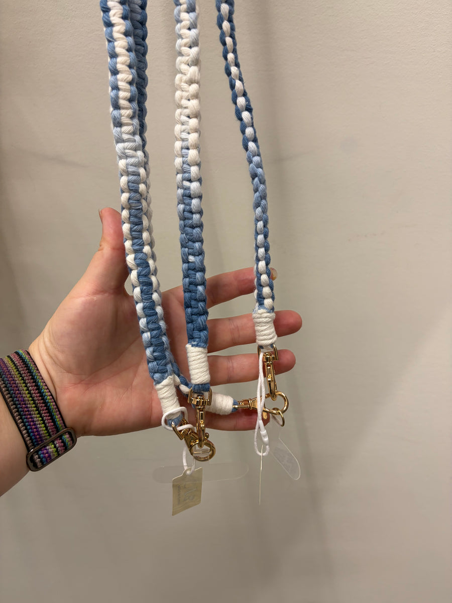 Macrame Crossbody Lanyard/Cell Phone Holder
