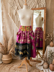 Pareo Kantha Meadow Skirt #203 by Kantha Bae