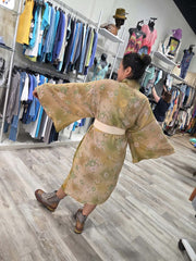 Silk Dreamweaver Kimono #200 by Kantha Bae