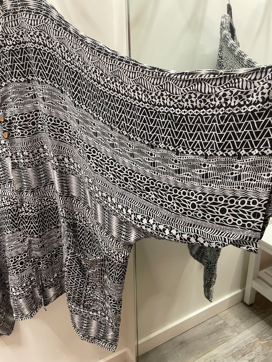 Gaia Split Tunic #206 by Kantha Bae