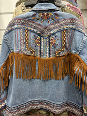 Aztec Fringe Jacket by Driftwood