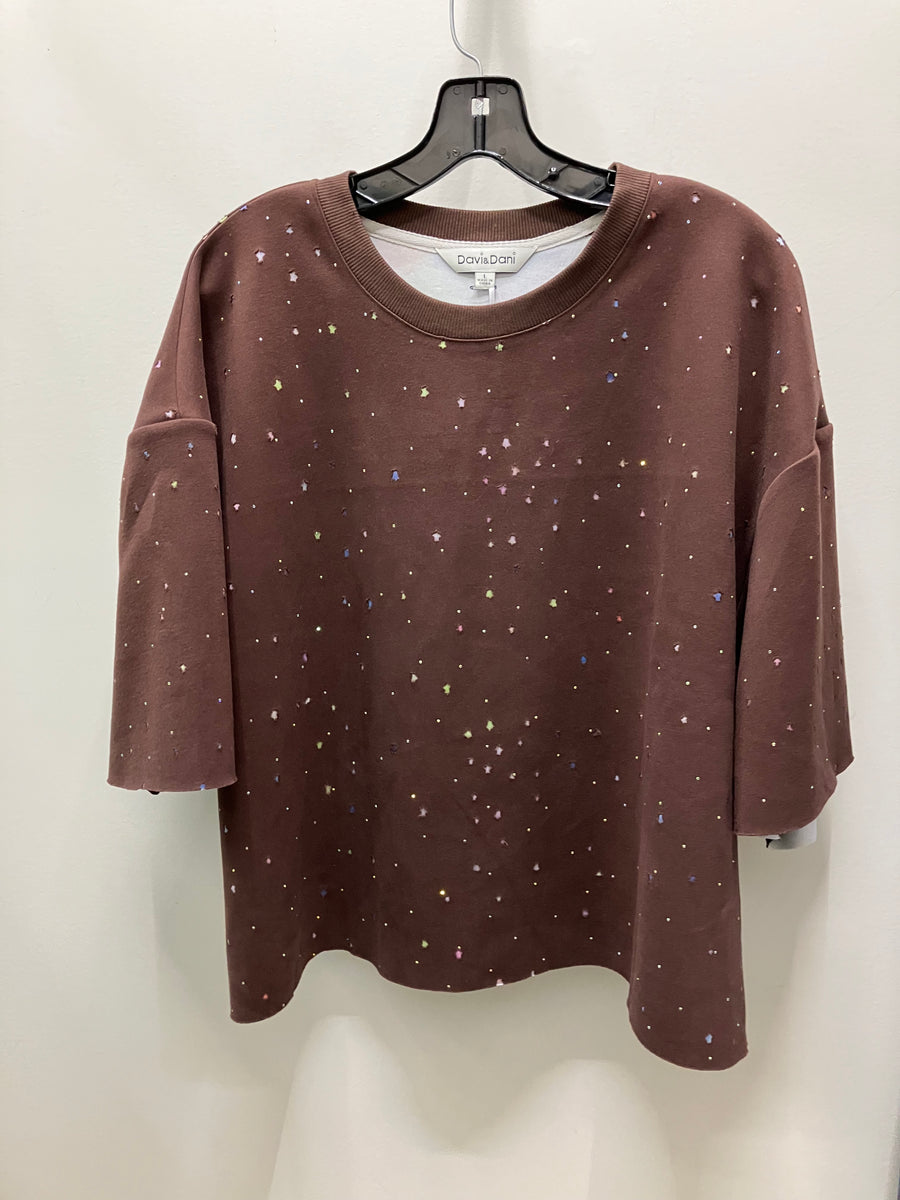 Star Print Relaxed Tee by Davi & Dani