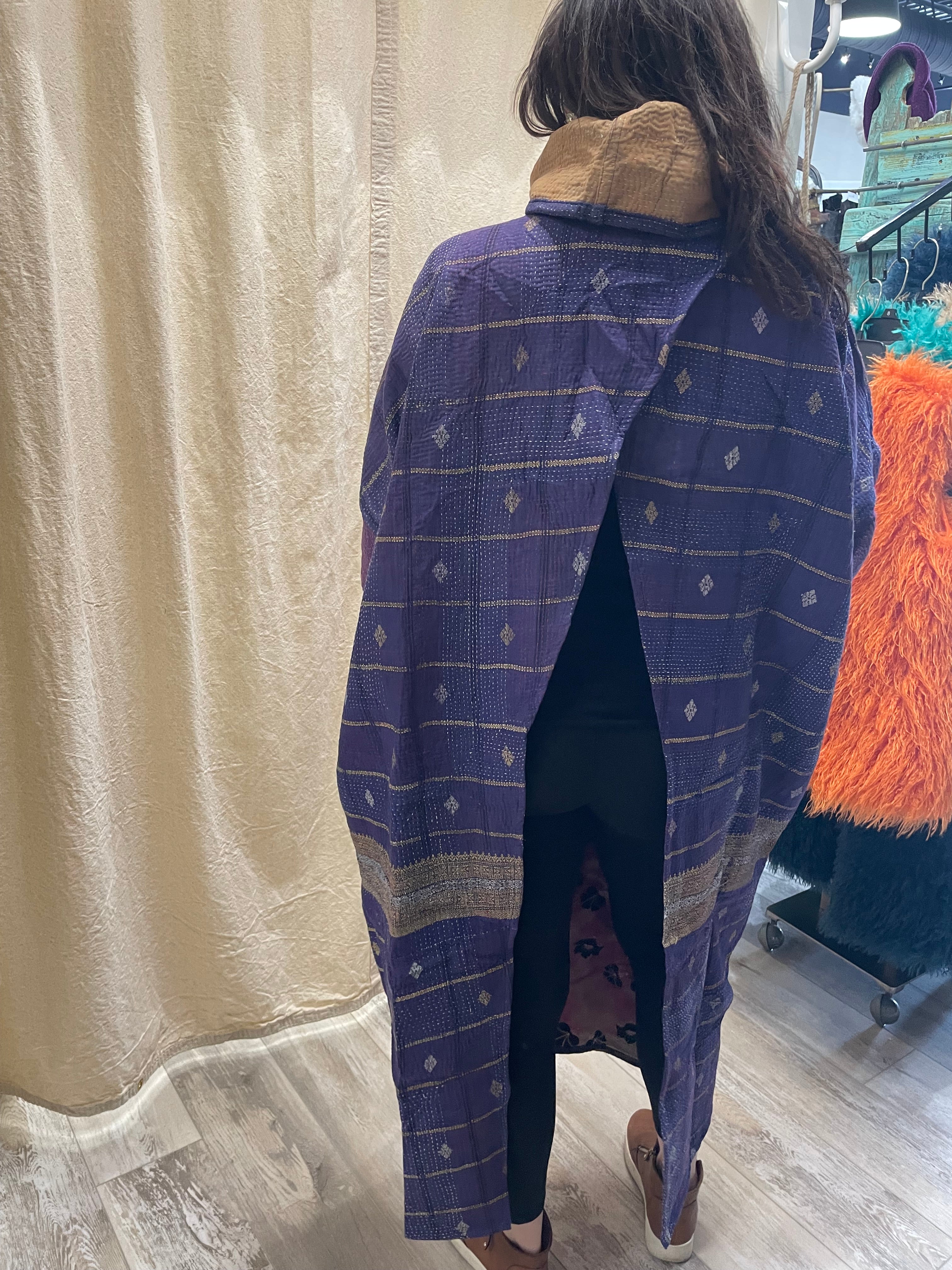 Cowl Split Pullover #903 by Kantha Bae