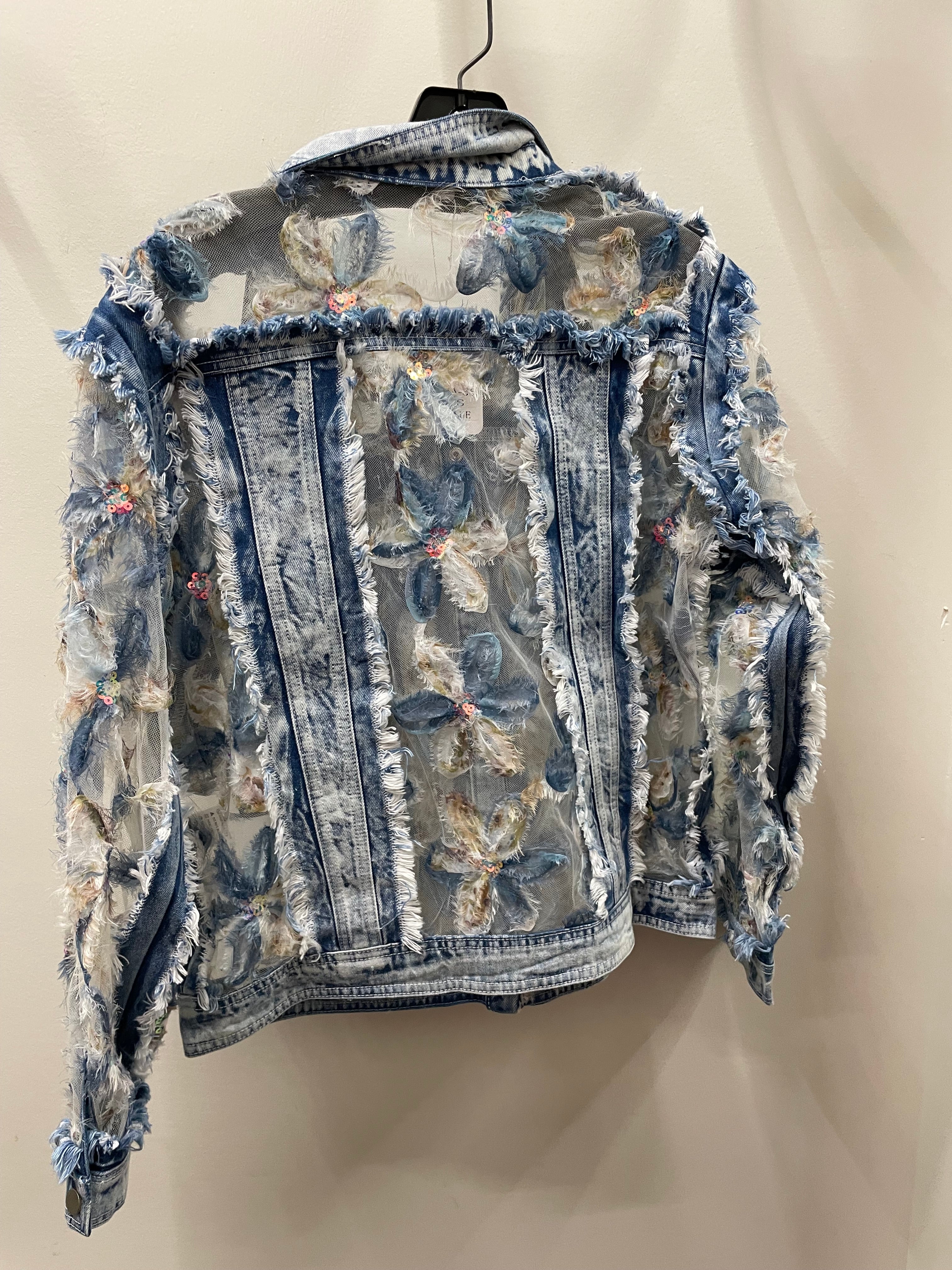 Floral Fantasy Illusion Jacket by Adore