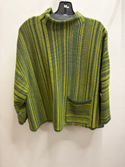 Reverse Stripe Fun!(nel) Neck by Olivia