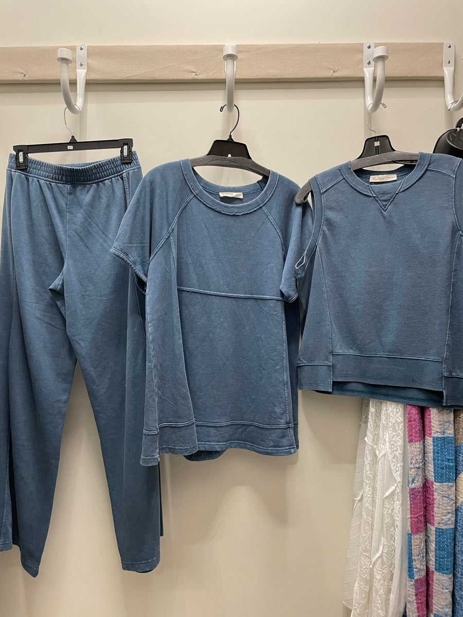 Wide Leg Terry Bliss Pants