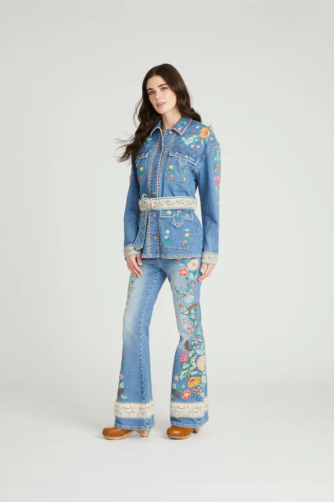 Gardenia Foulard Jacket by Driftwood