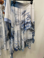 Skirt Square in Japanese Koi by IPNG Design