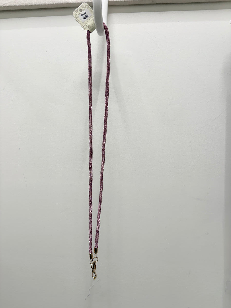 Rhinestone Crossbody Lanyard/Cell Phone Holder