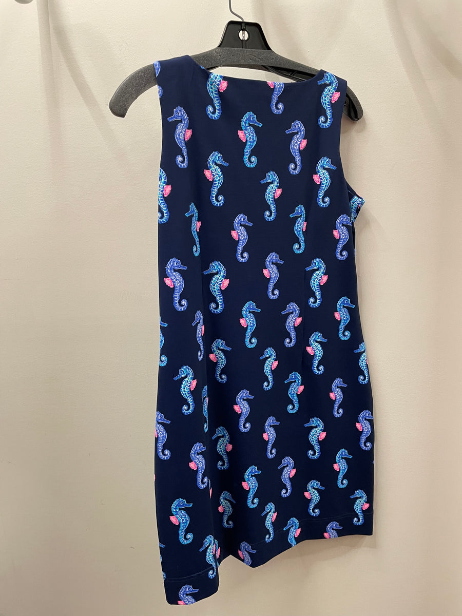 Sleeveless Travel Dress in Seahorse Print by LuLu B