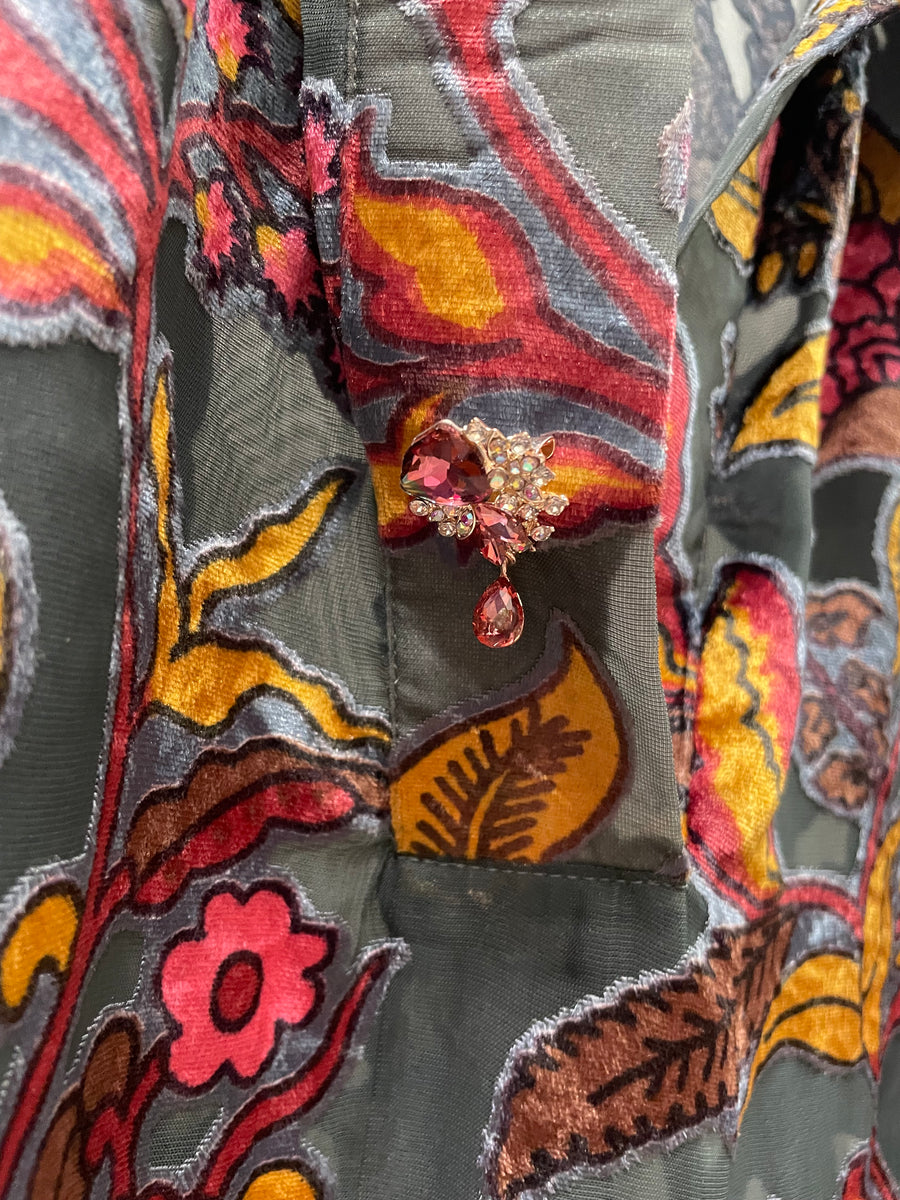 Holiday Jewels Blouse by Aratta