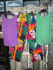 Solid Tank Tops by Jams World w655