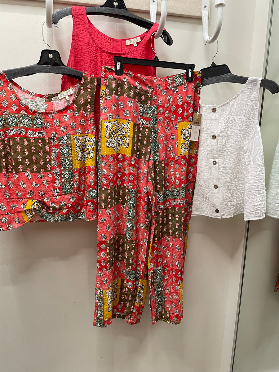 Regatta Button Back Tank by Escape