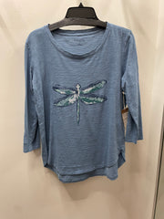 Destination 3/4 Sleeve Tee Dragonfly by Escape