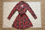 Patrona Coat in Jardinier Print by Effie's Heart